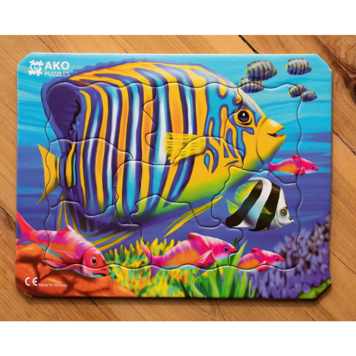 Fish puzzle (5-piece / 8-piece)