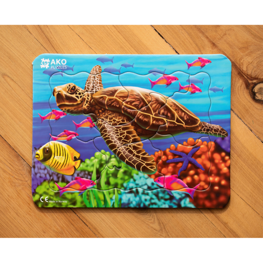 Turtle puzzle (5-piece / 8-piece)